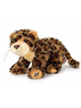 Ganz Webkinz Leopard Plush Stuffed Animal W Paw Tag Cheetah Toy